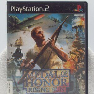 Sony Playstation 2 PS2 Medal of Honor Rising Sun EA Games Video Game